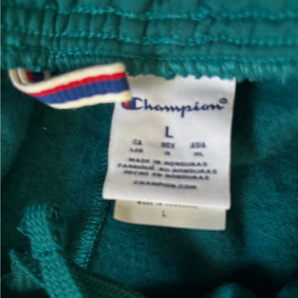 Champion Teal Sweatpants - Picture 3 of 3